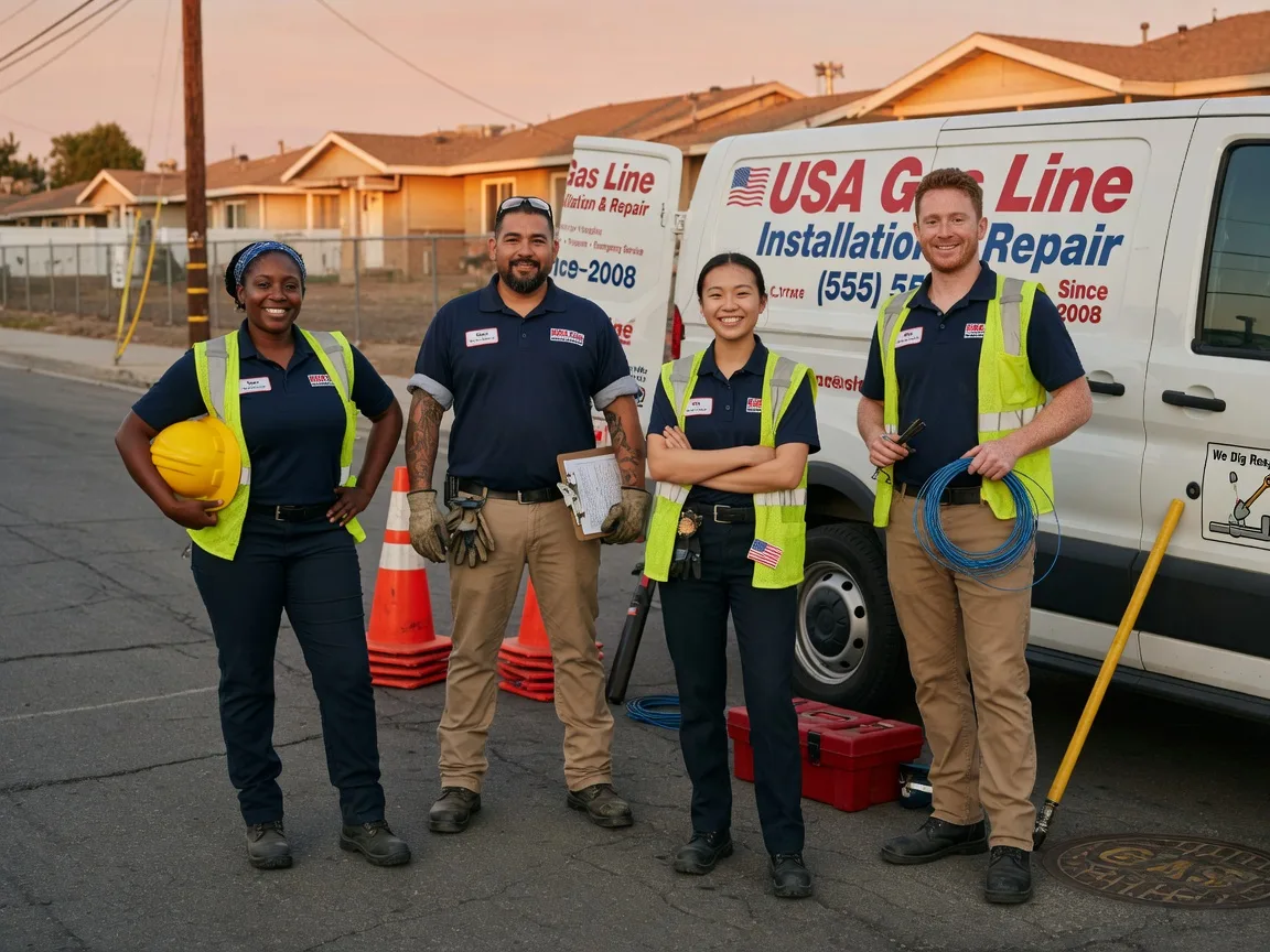 Gas Line Installation company in Overpeck, OH
